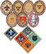 Scouting advancement patches 